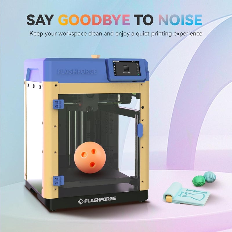 FLASHFORGE Adventurer 5M 3D Printer Enclosure Kit, DIY AD5M Enclosure Set, 3D Printer Enclosed Accessories, Constant Temperature, Odor Isolation, Dustproof and Noise Reduction,Supports Printing ASA,PC - Image 5